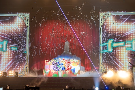 「行くぜ！超ときめき♡宣伝部 at さいたまスーパーアリーナ ～超ときめきクリスマス～」の様子。