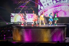 「行くぜ！超ときめき♡宣伝部 at さいたまスーパーアリーナ ～超ときめきクリスマス～」の様子。