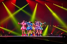 「行くぜ！超ときめき♡宣伝部 at さいたまスーパーアリーナ ～超ときめきクリスマス～」の様子。