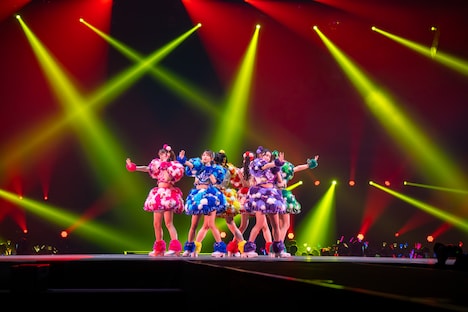 「行くぜ！超ときめき♡宣伝部 at さいたまスーパーアリーナ ～超ときめきクリスマス～」の様子。