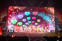 「行くぜ！超ときめき♡宣伝部 at さいたまスーパーアリーナ ～超ときめきクリスマス～」の様子。