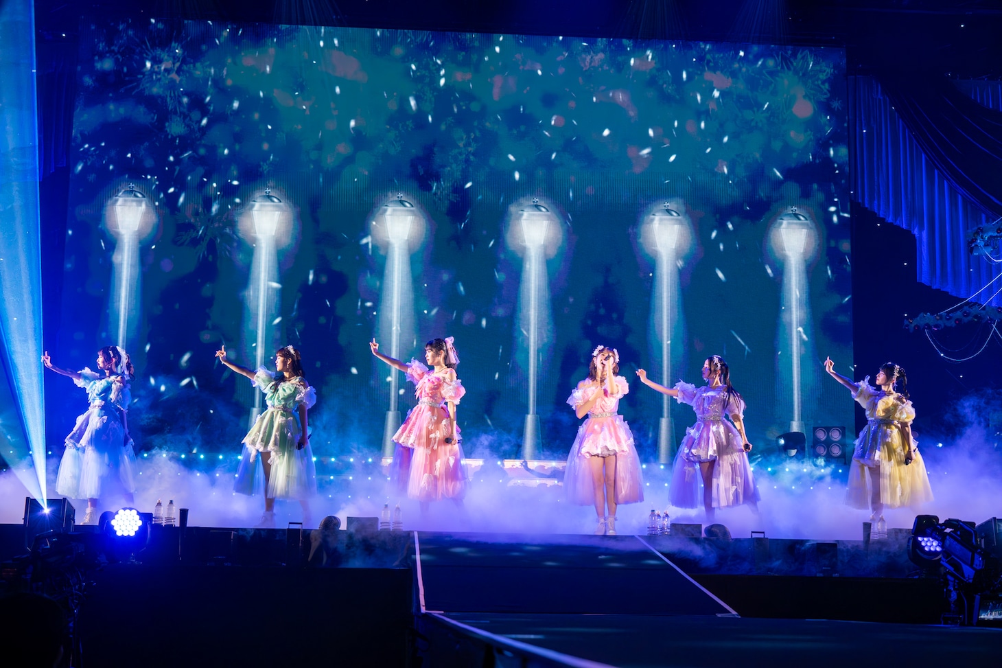 「行くぜ！超ときめき♡宣伝部 at さいたまスーパーアリーナ ～超ときめきクリスマス～」の様子。