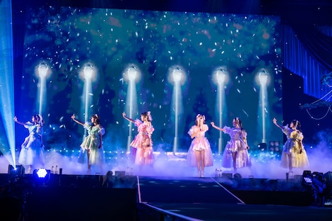 「行くぜ！超ときめき♡宣伝部 at さいたまスーパーアリーナ ～超ときめきクリスマス～」の様子。