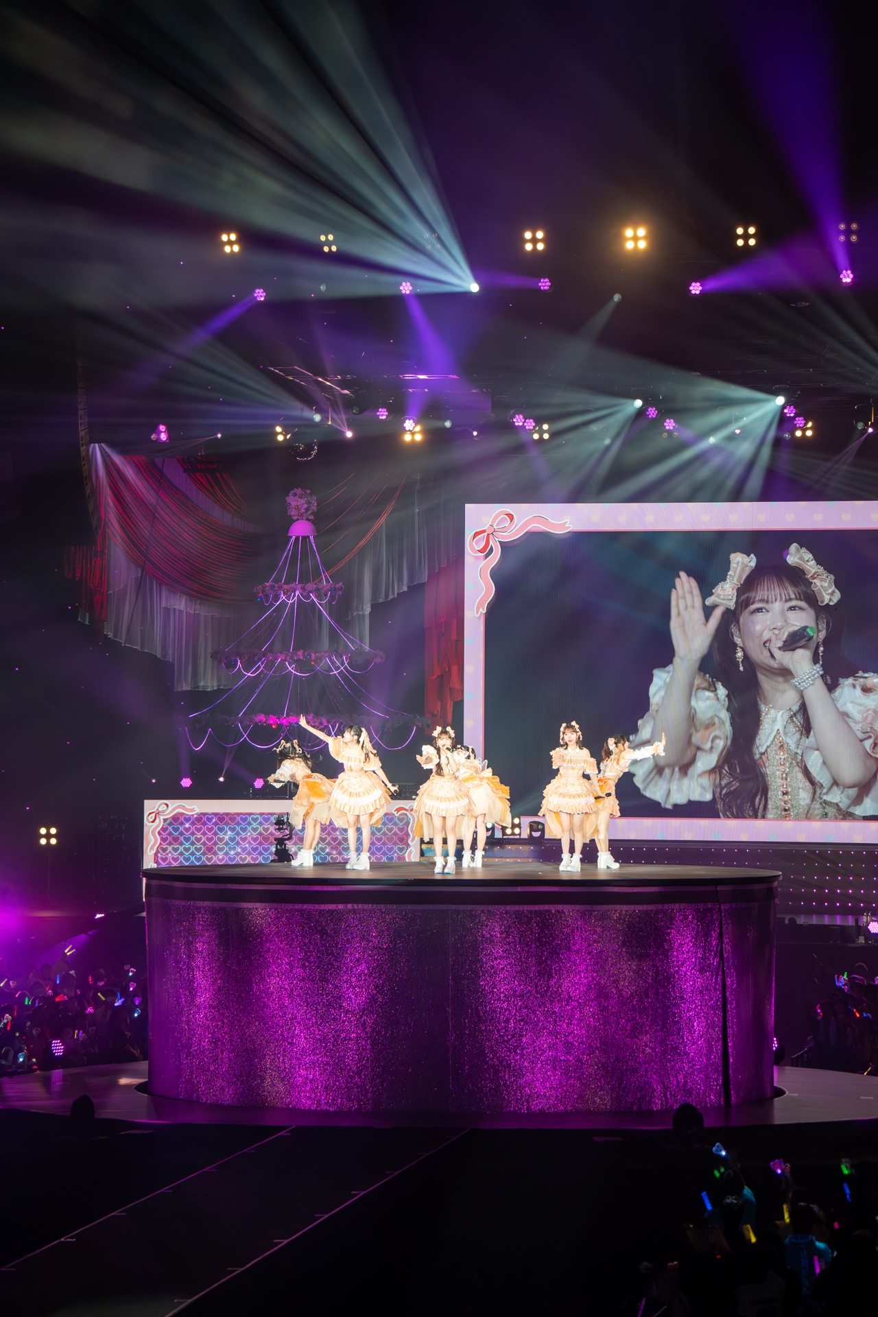 「行くぜ！超ときめき♡宣伝部 at さいたまスーパーアリーナ ～超ときめきクリスマス～」の様子。