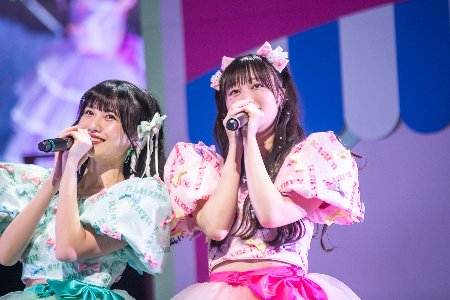 左から吉瀬真珠、橘花怜。