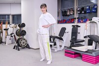 つま先を下げたあとは、かかとを上げます。