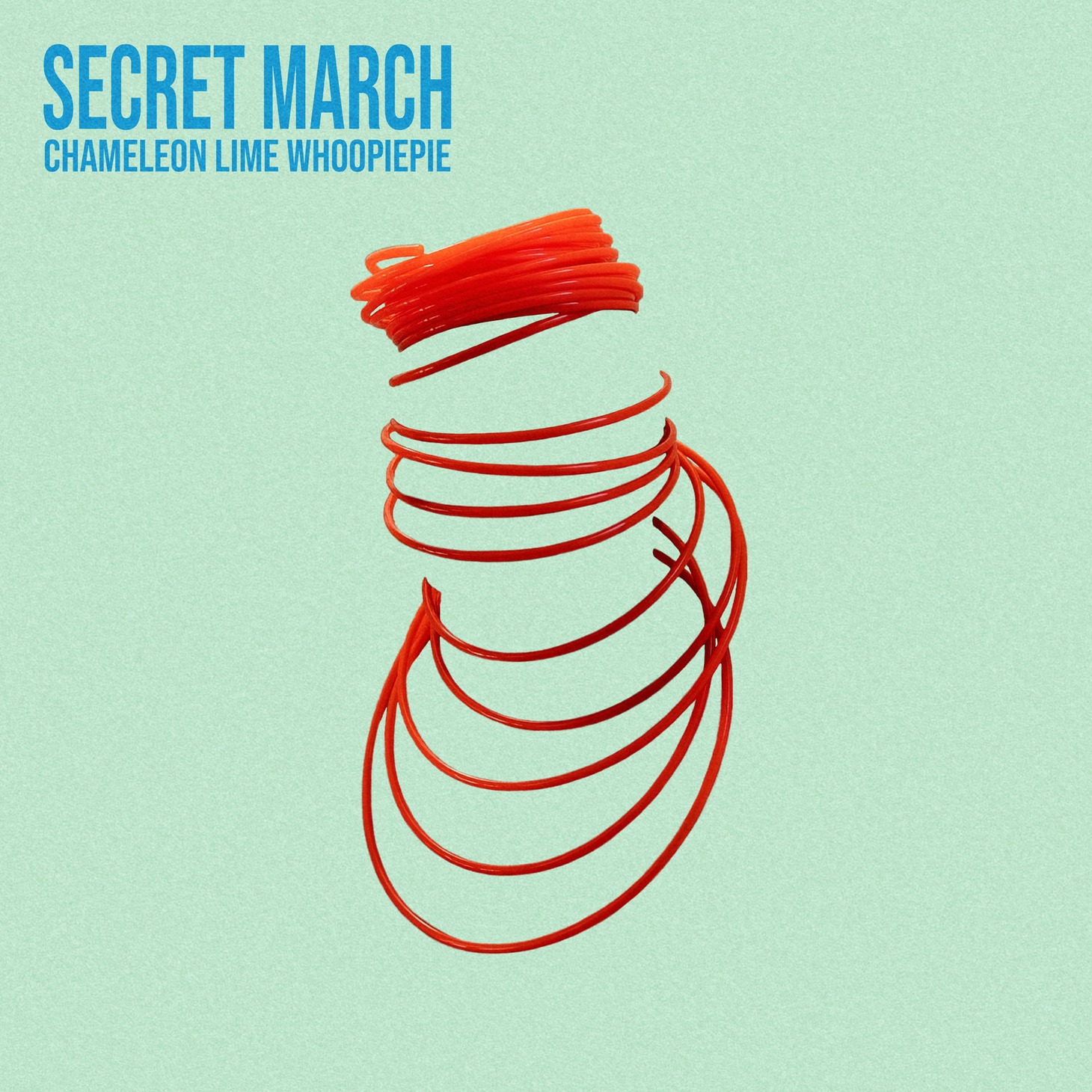 カメレオン・ライム・ウーピーパイ「Secret March」配信ジャケット