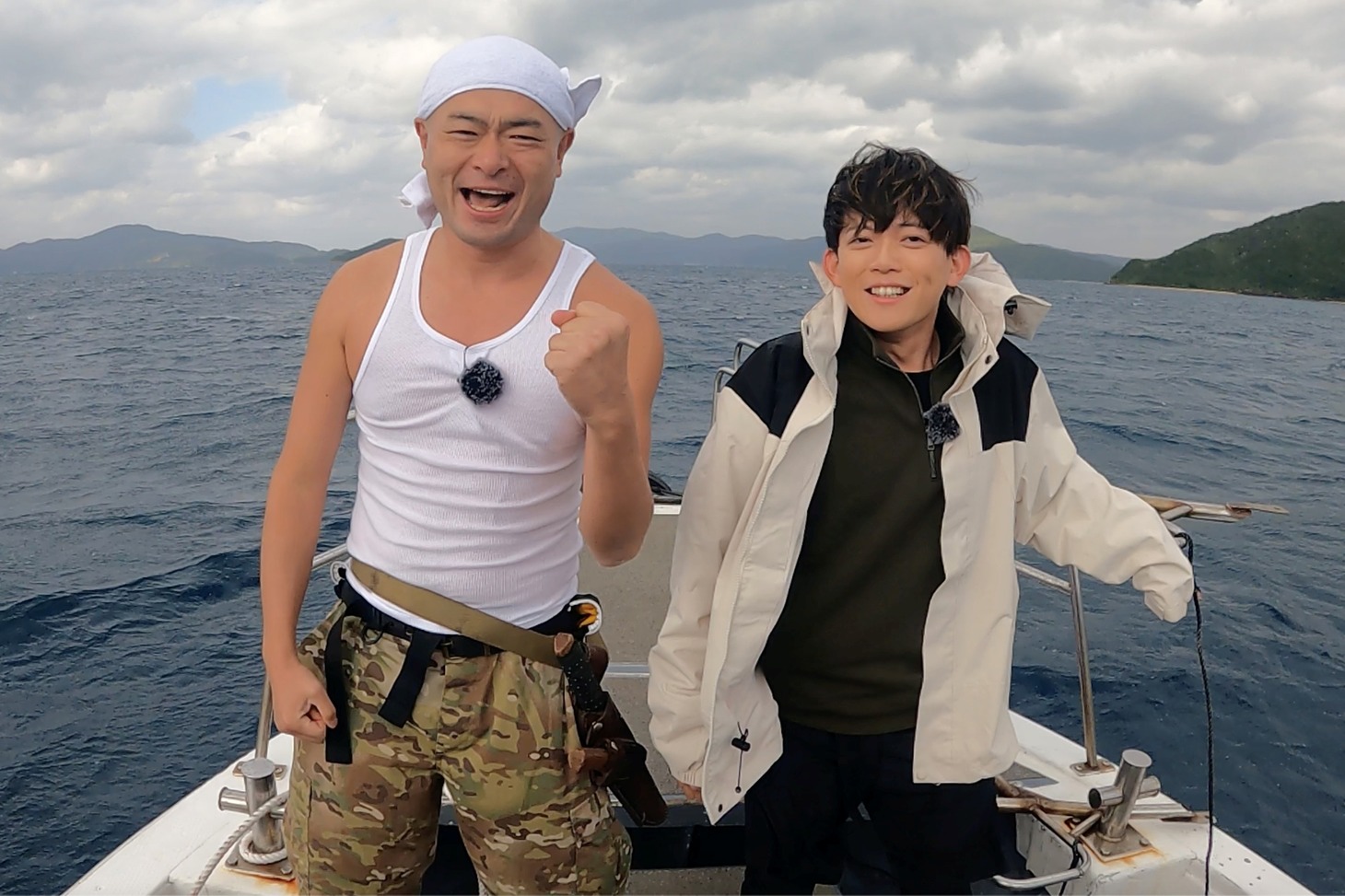 左からあばれる君、松丸亮吾。 ©TBS