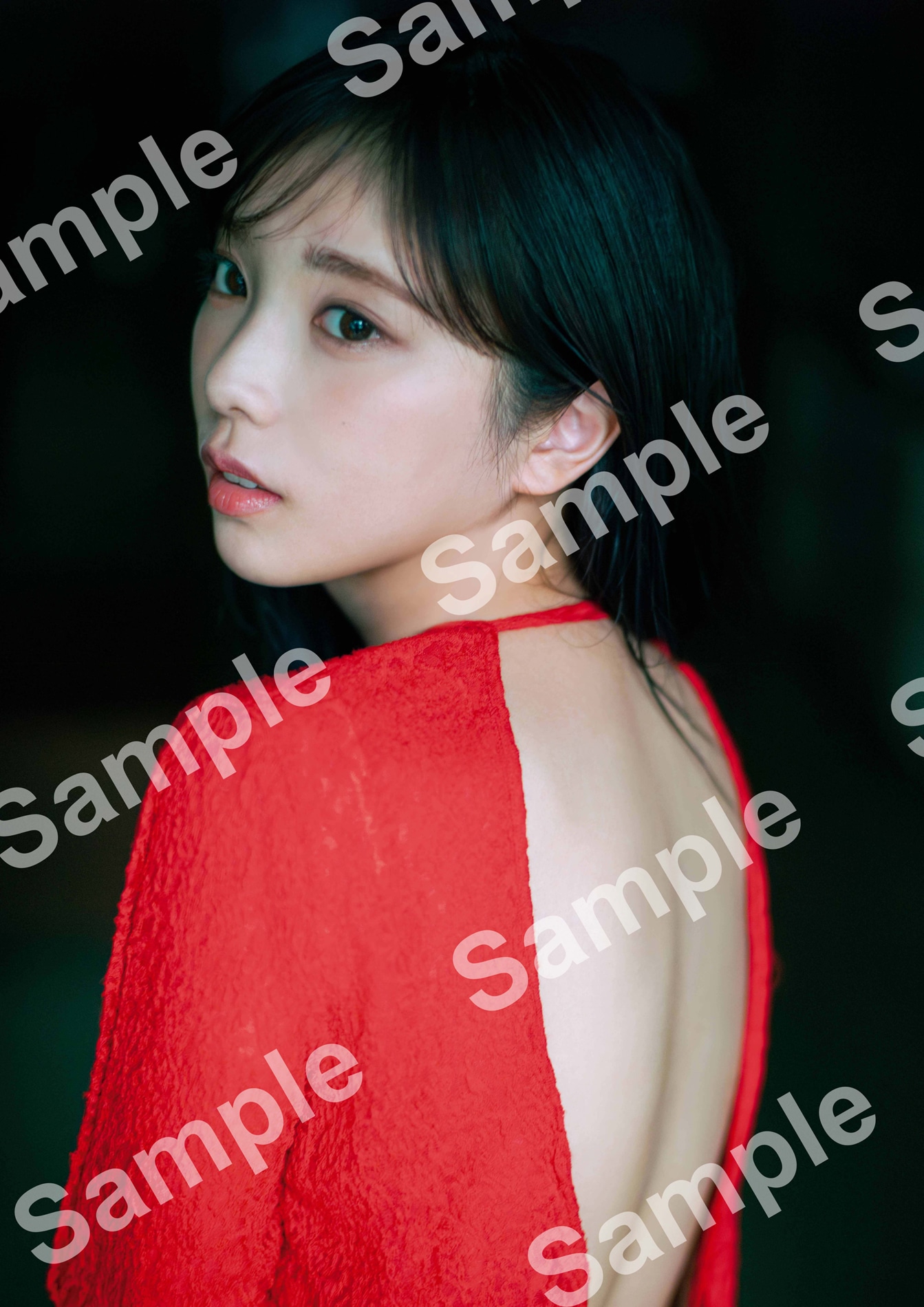 与田祐希（乃木坂46）3rd写真集「ヨーダ」特典B3ポスター（撮影：細居幸次郎）