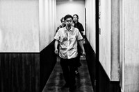 「THIS IS 向井秀徳！ PHOTO BY 菊池茂夫」より、ZAZEN BOYS。