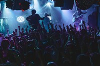 猫背のネイビーセゾンの兵庫・MUSIC ZOO KOBE 太陽と虎公演の様子。