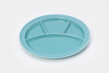 U-zhaan監修「仕切りが取れるカレー皿」新色blue