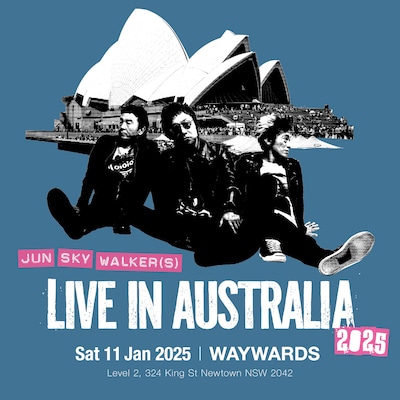 「JUN SKY WALKER(S) Live in AUSTRALIA 2025」ビジュアル