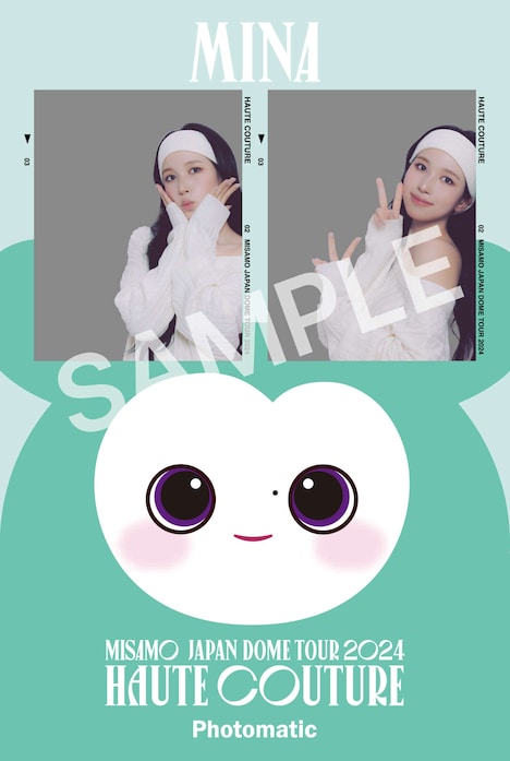 Photomaticのフレーム（MINA ver.）。