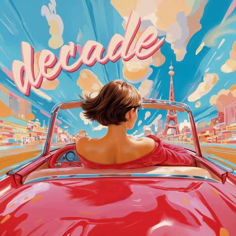 SOROR「decade feat.逃げ水あむ」配信ジャケット