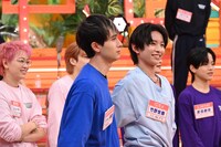 「FURE! FURE! 連続バドミントンラリー」の様子。