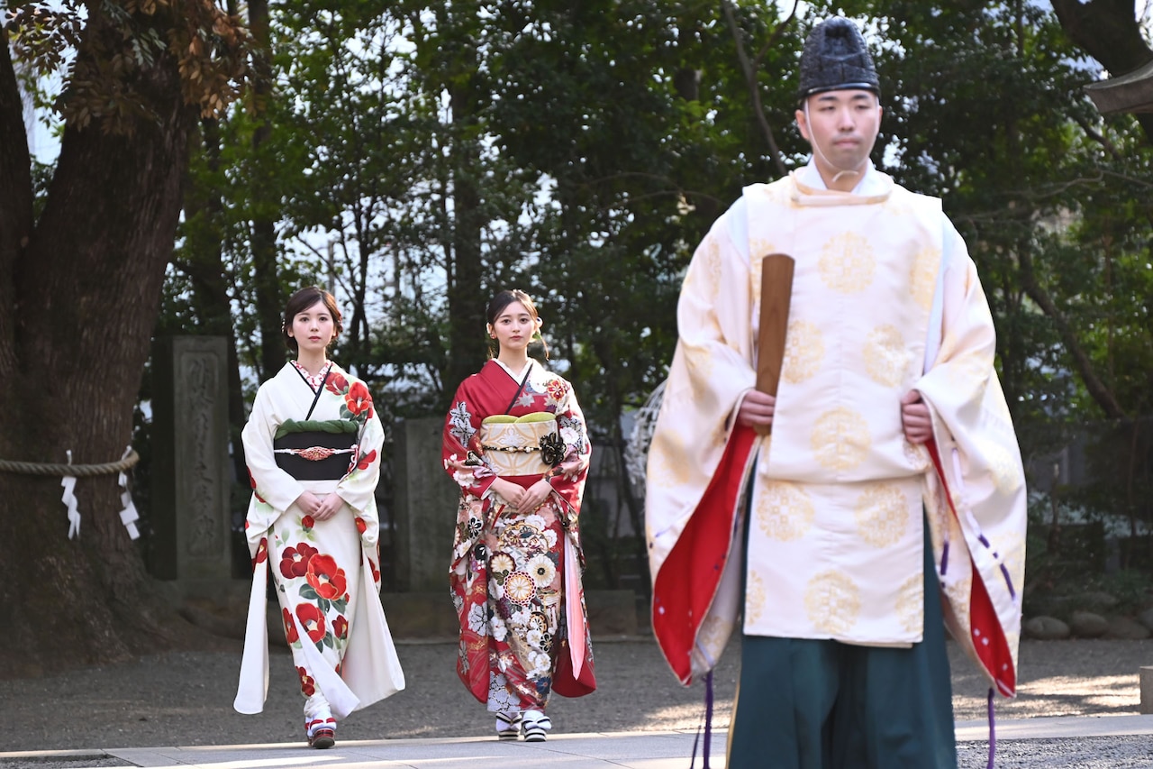 筒井あやめと井上和の成人式の様子。 - 乃木坂46筒井あやめ＆井上和