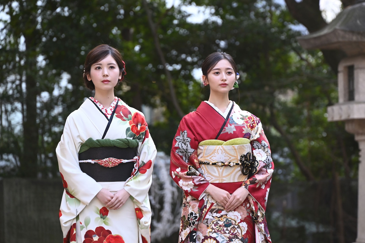 筒井あやめと井上和。