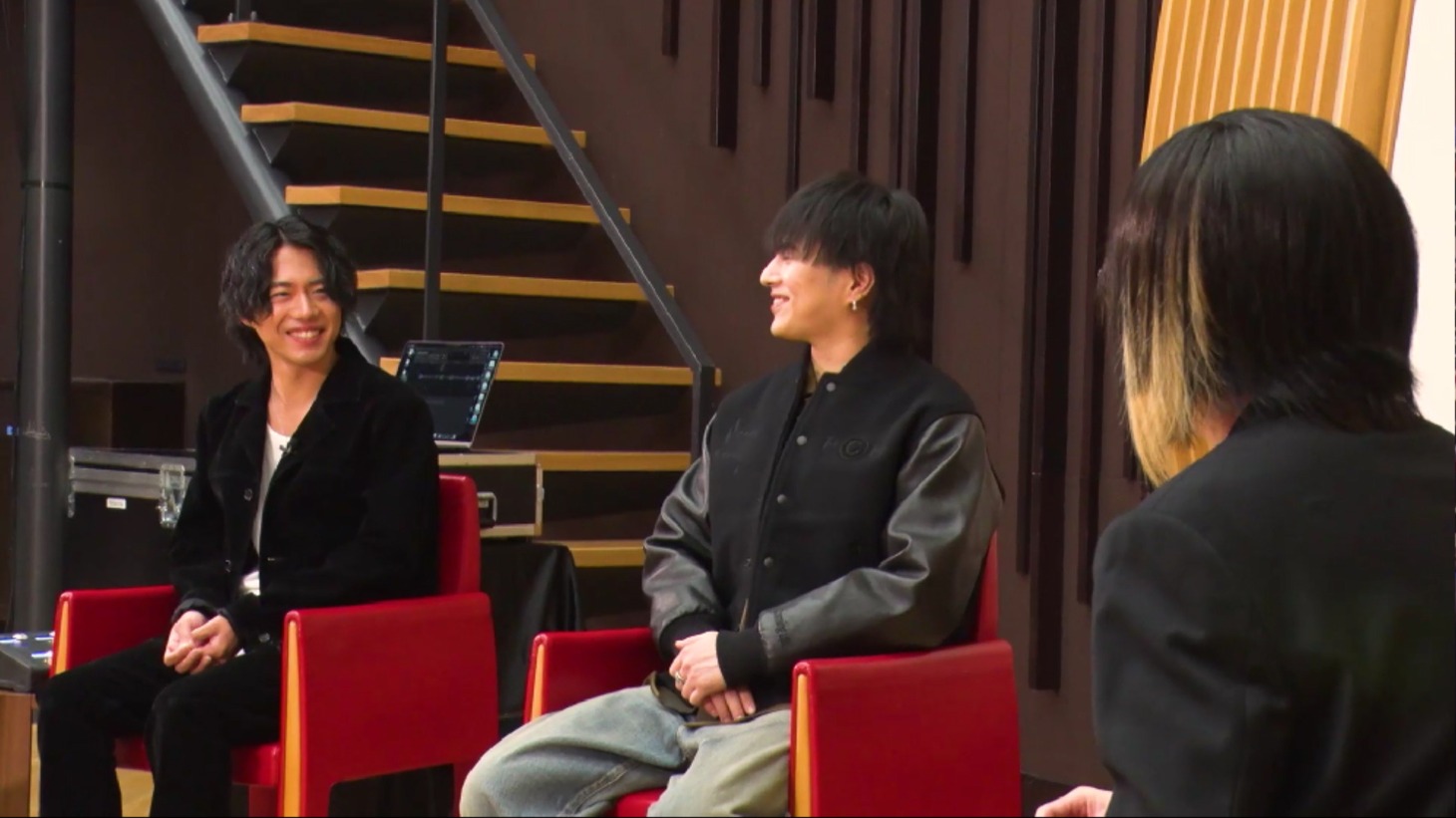 「STUDIO HISASHI with Anime」より、トークコーナーの様子。
