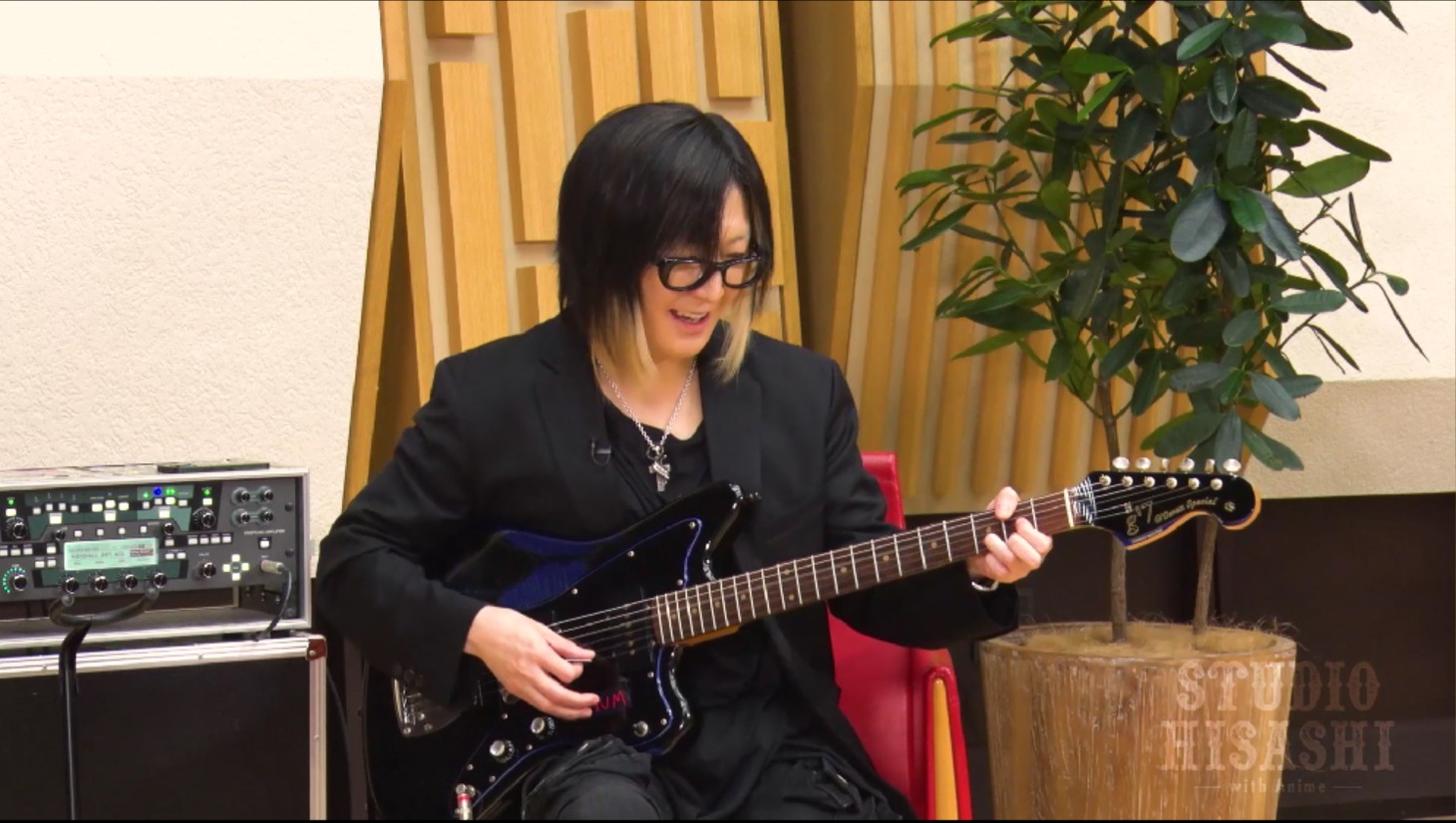 「STUDIO HISASHI with Anime」より、トークコーナーの様子。