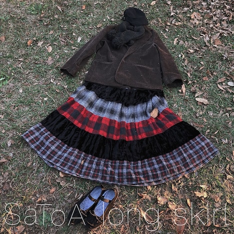 SaToA「long skirt」配信ジャケット
