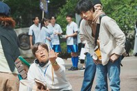 映画「知らないカノジョ」メイキングカット。