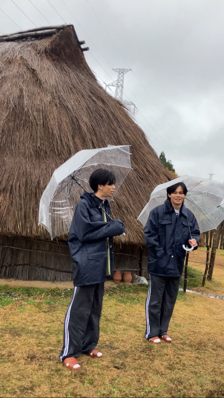小笠原海と船津稜雅。
