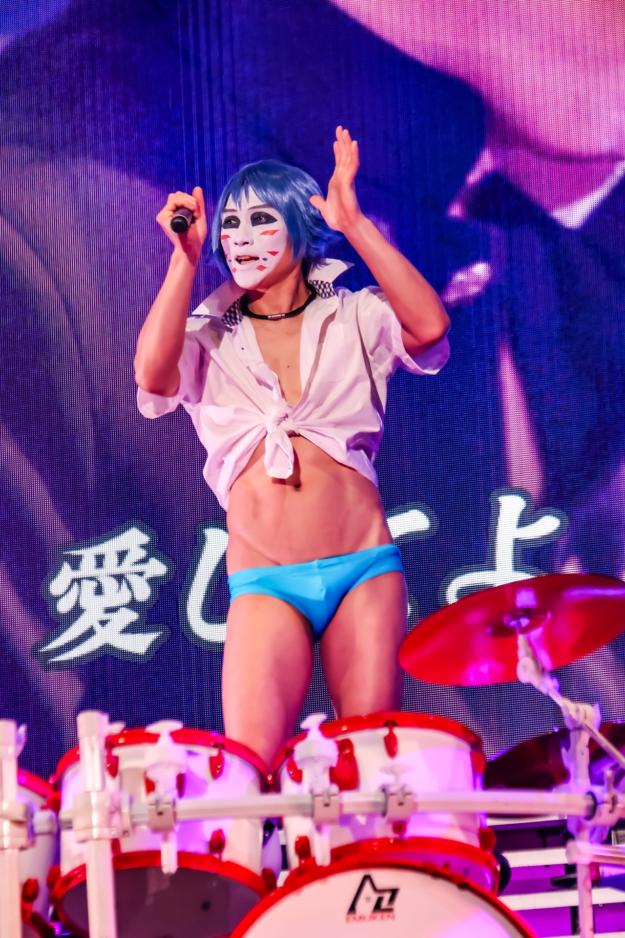 樽美酒研二（Dr）（撮影：菅沼剛弘）