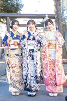 左から山口結杏、早崎すずき、宮腰友里亜。