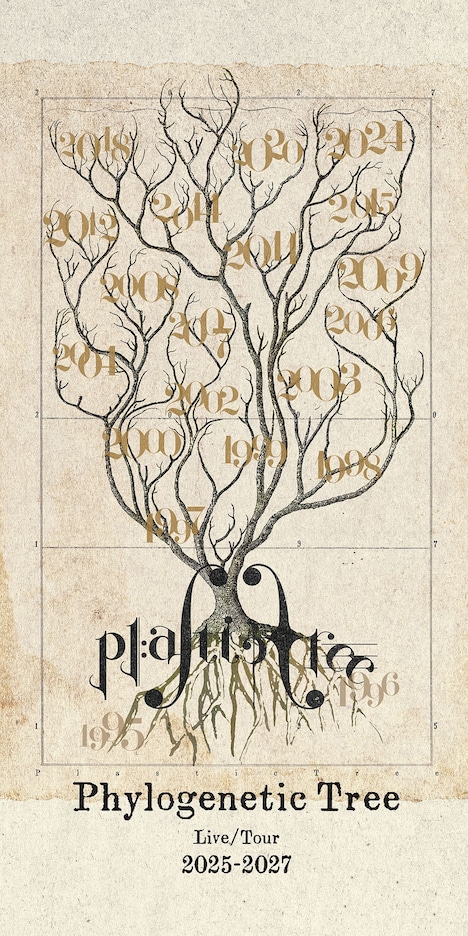 「Plastic Tree Phylogenetic Tree Tour Act.1」キービジュアル