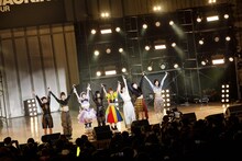 WACKシャッフルユニットによるBiS「STUPiD」披露時の様子。（Photo by sotobayashi kenta）