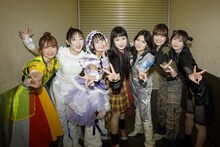 WACKシャッフルユニットの集合写真（Photo by sotobayashi kenta）