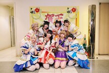 でんぱ組.incと最上もが。（撮影：チェリーマン）