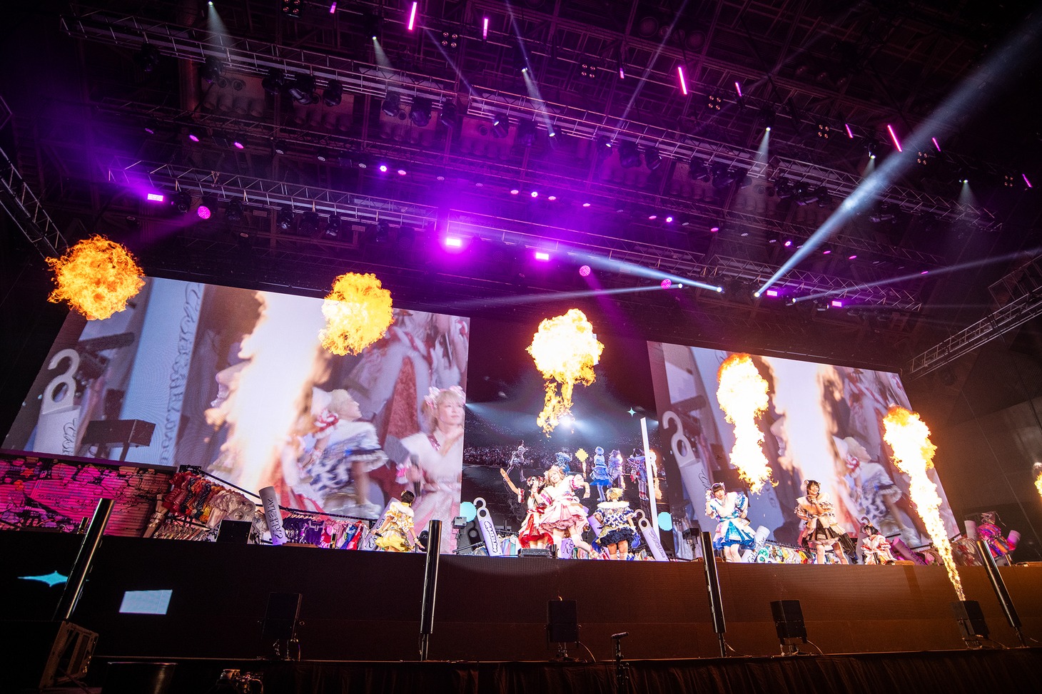 「でんぱ組.inc THE ENDING『宇宙を救うのはきっと、でんぱ組.inc！』」DAY2の様子。