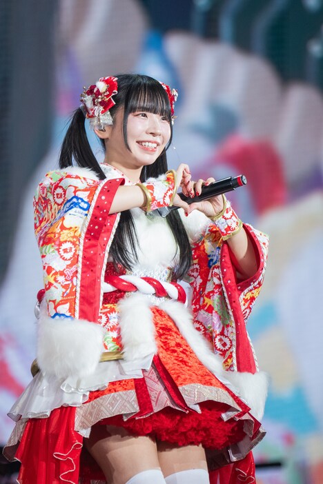 「でんぱ組.inc THE ENDING『宇宙を救うのはきっと、でんぱ組.inc！』」 出演時の古川未鈴。