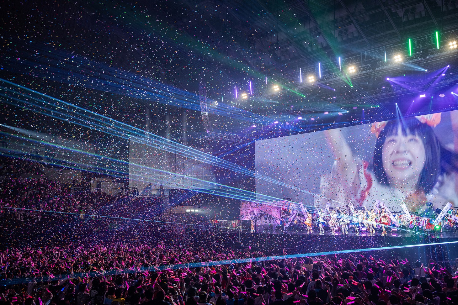 「でんぱ組.inc THE ENDING『宇宙を救うのはきっと、でんぱ組.inc！』」DAY2の様子。