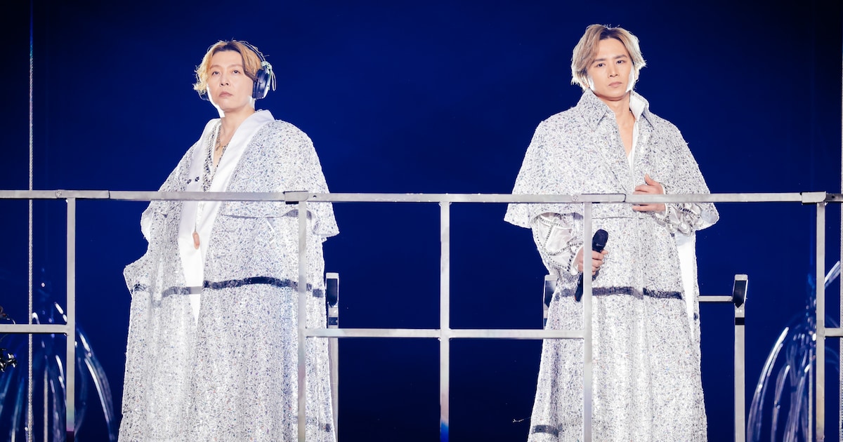 KinKi Kids、改名発表後初の東京ドームで3時間にわたり熱唱＆熱弁 