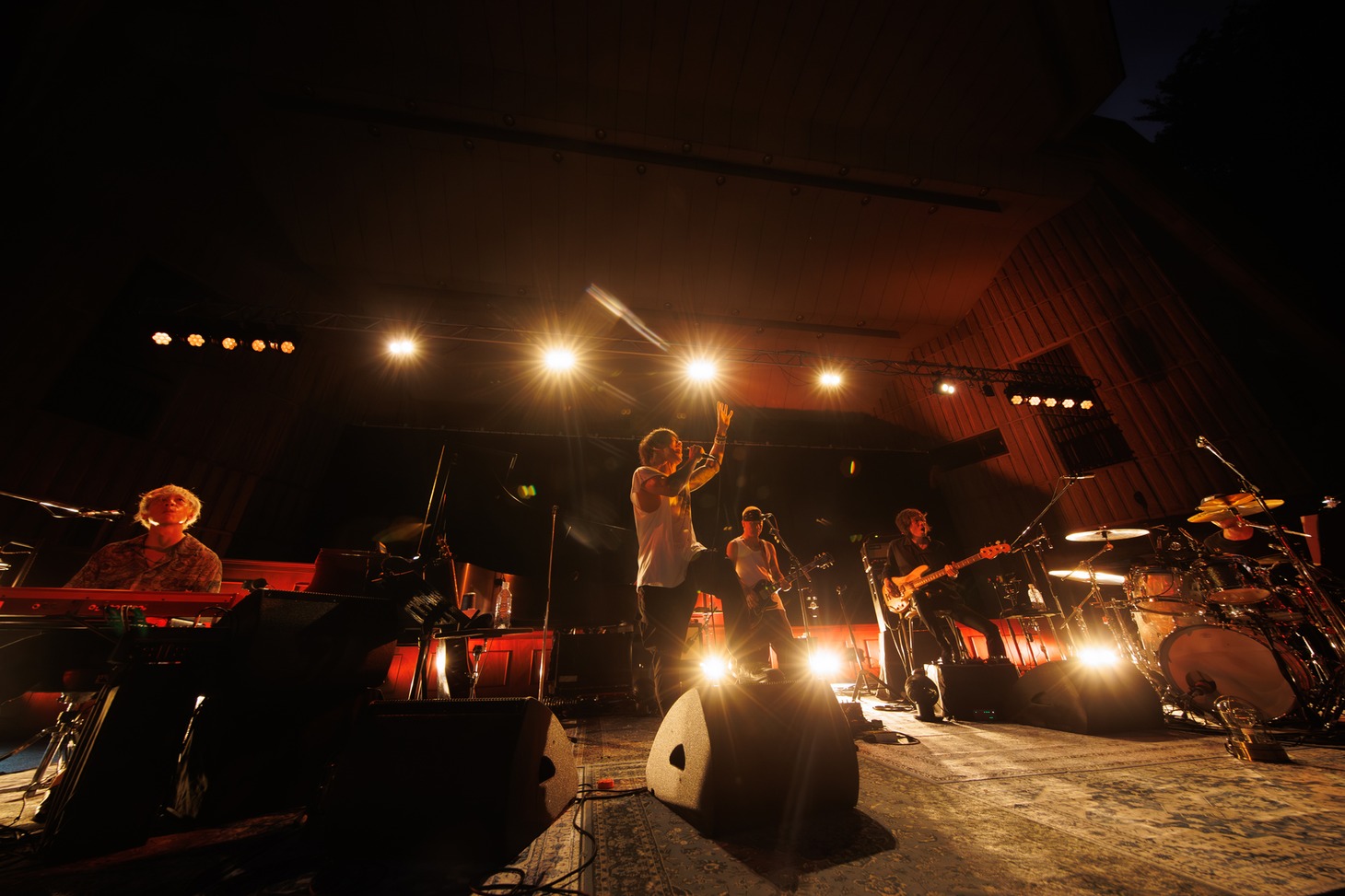 「the HIATUS "Sunset on the Rails"」の様子。