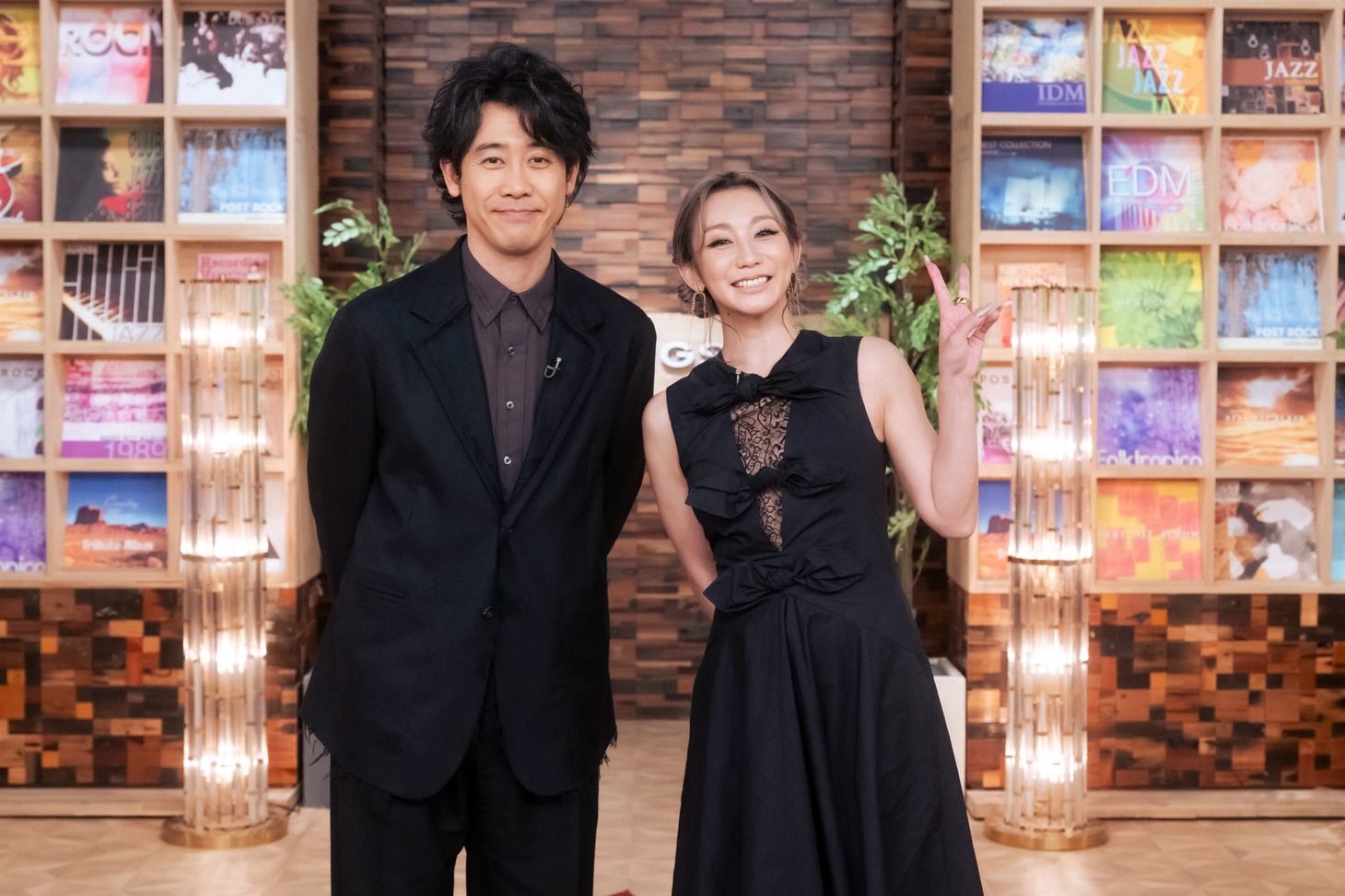左から大泉洋、倖田來未。（写真提供：NHK）