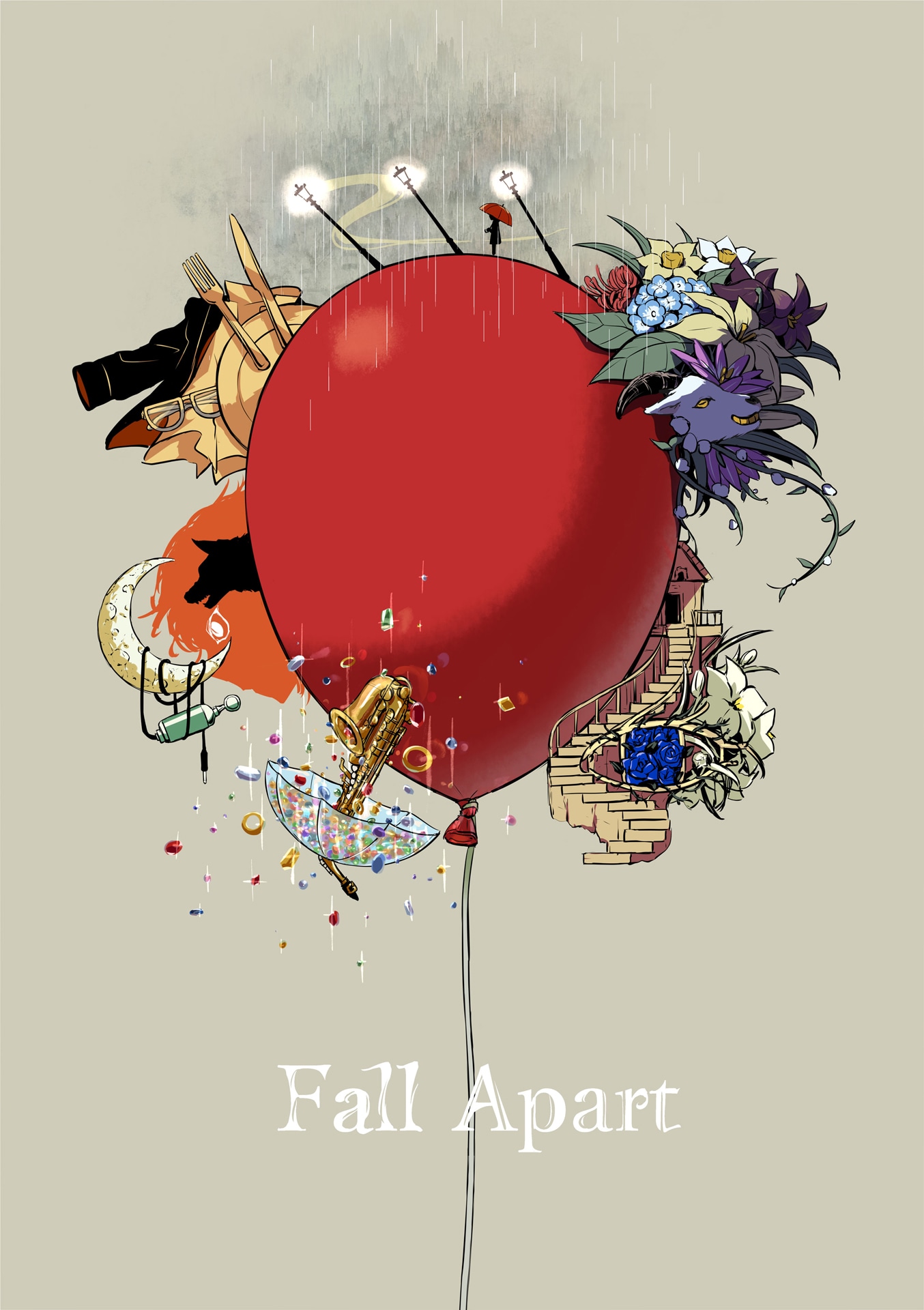 「Fall Apart」映像盤ジャケット