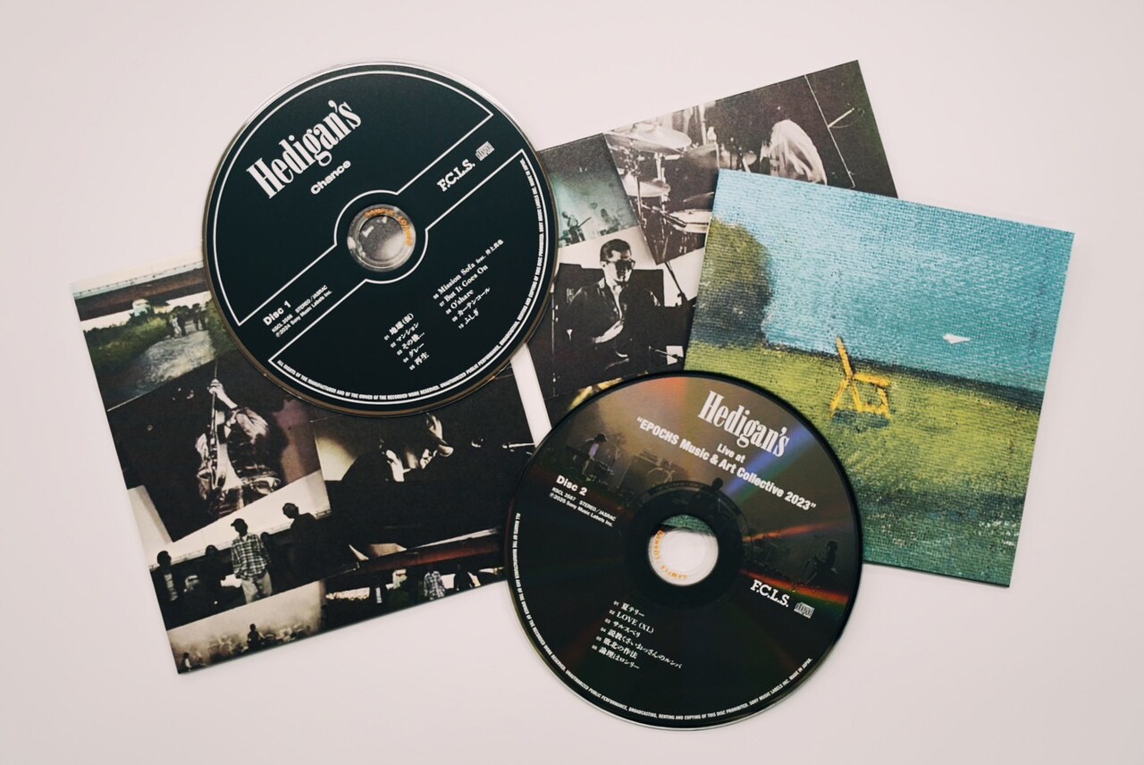 Hedigan'sが今夜インスタライブ実施、1stアルバム「Chance」のCD盤リリースを記念して