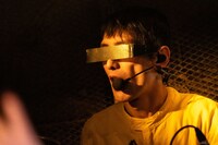 ヤノマサシ（Dr, Vo / POLYSICS）（撮影：朝岡英輔）