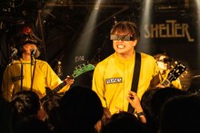 ハヤシヒロユキ（G, Vo, Syn, Programming / POLYSICS）（撮影：朝岡英輔）