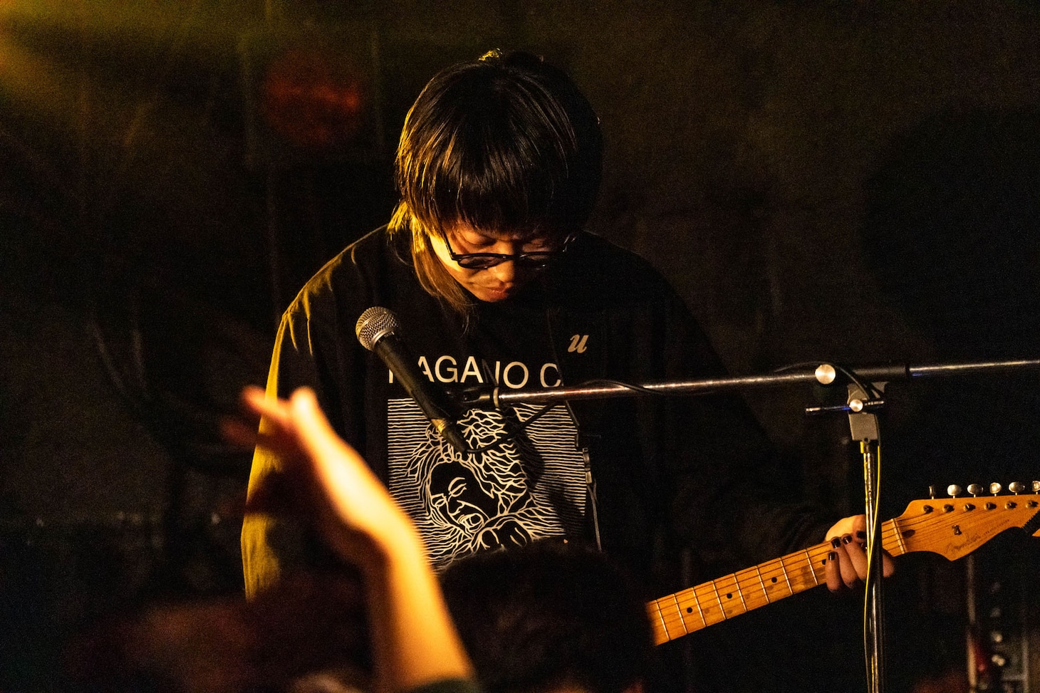 楢原英介（G / VOLA & THE ORIENTAL MACHINE）（撮影：朝岡英輔）