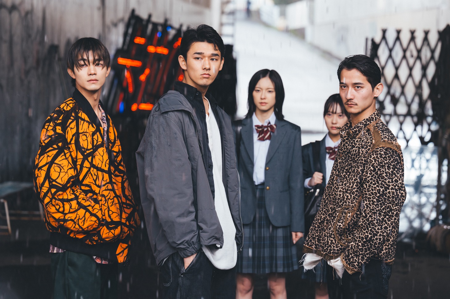 映画「BLUE FIGHT ～蒼き若者たちのブレイキングダウン～」より。(c)2024 YOAKE FILM / BACKSTAGE