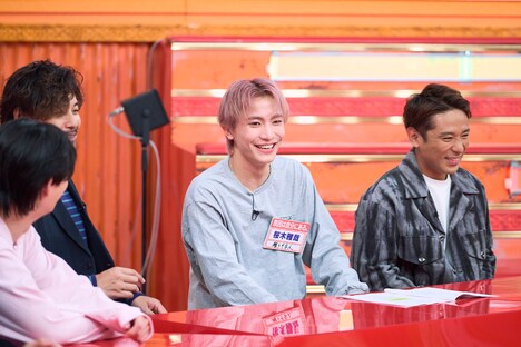 MCを担当する桜木雅哉（原因は自分にある。）©「DAN! DAN! EBiDAN!」製作委員会