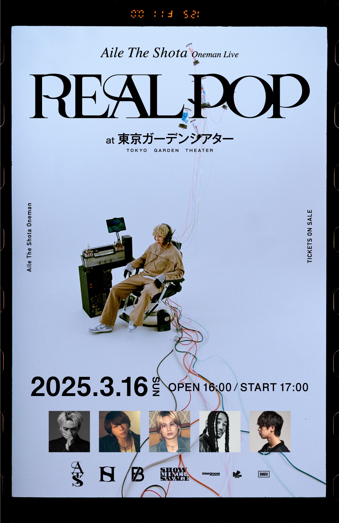 「Aile The Shota Oneman Live "REAL POP"」告知画像