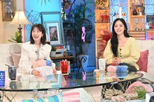 左から弘中綾香アナウンサー、MC鈴木愛理。(c)テレビ朝日