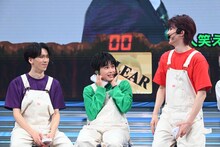 左からリョウガ、タクヤ、ユーキ。