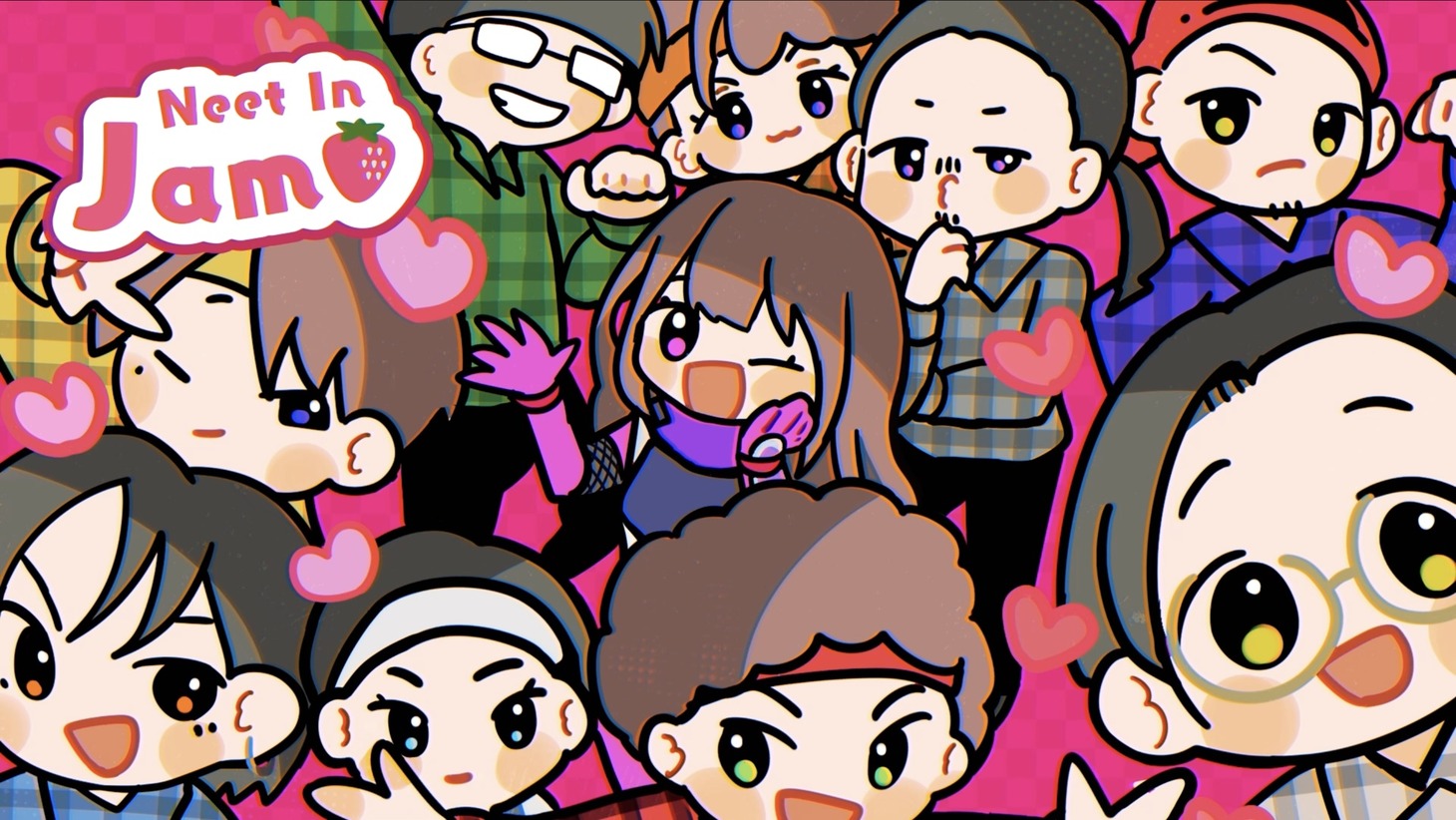 REAL AKIBA BOYZ loves 中川翔子「Neet In Jam」ミュージックビデオより。